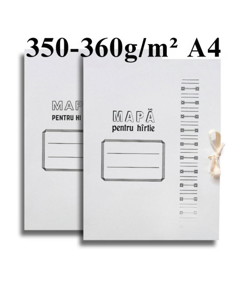 Mapă din carton cu legatură A4, 350-360 gr.